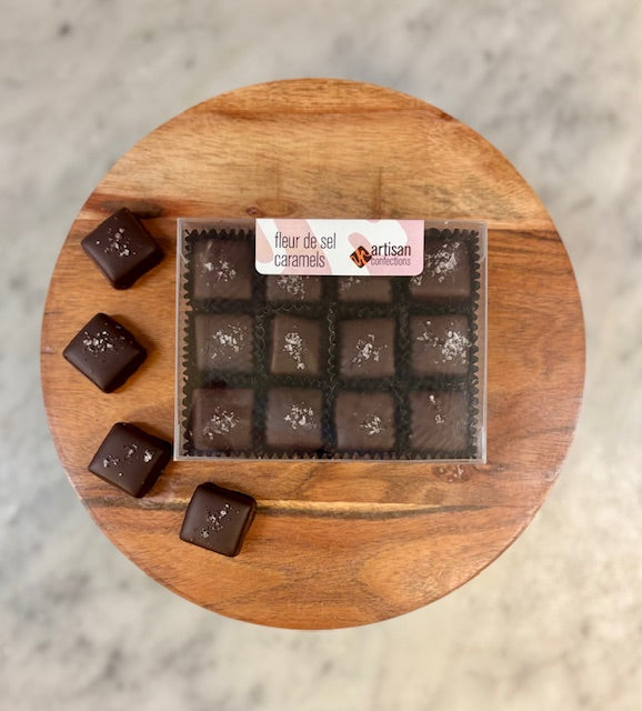 Artisan Confections | 12-Piece Fleur De Sel Caramels