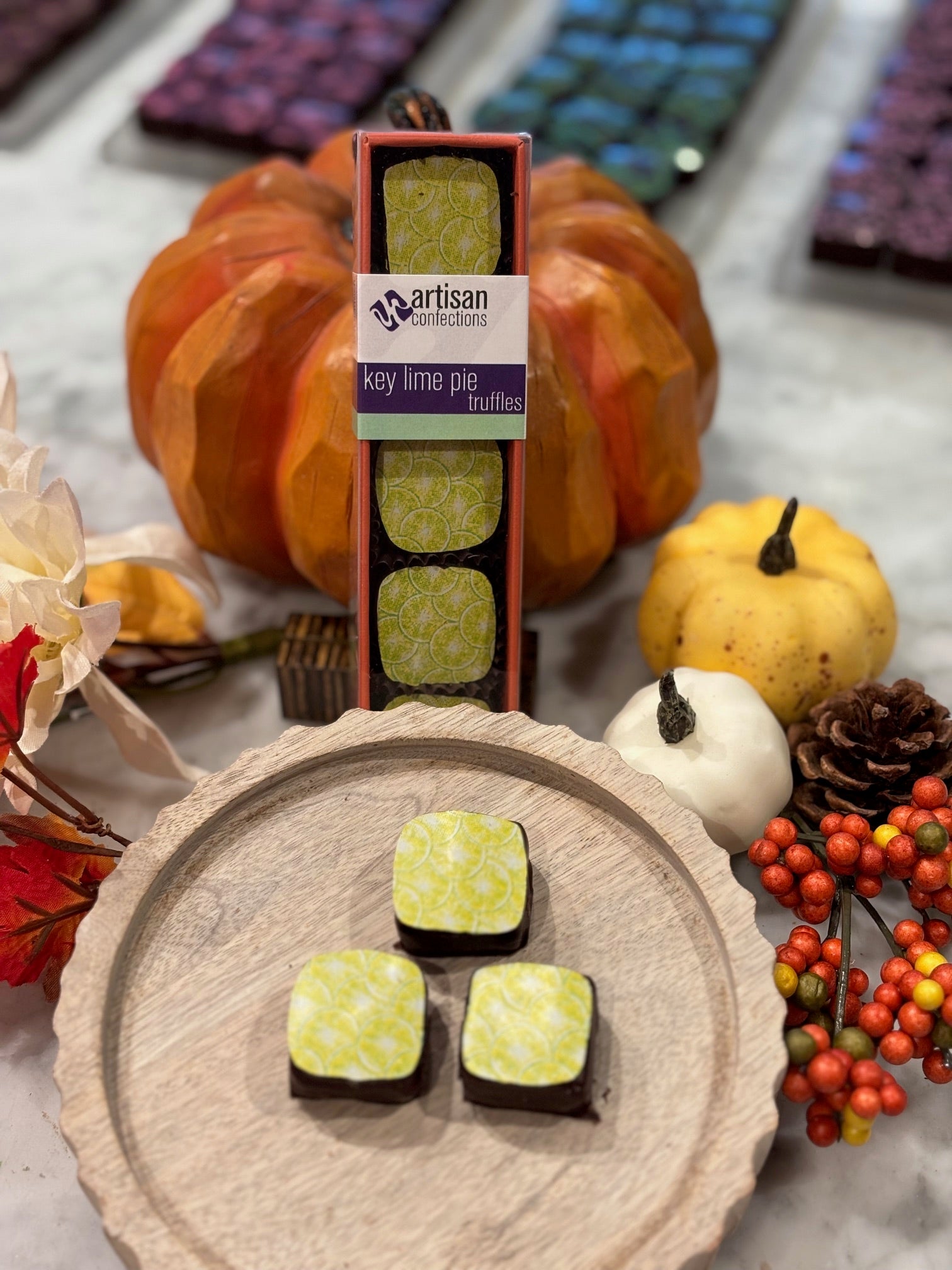 Key Lime Pie Truffle