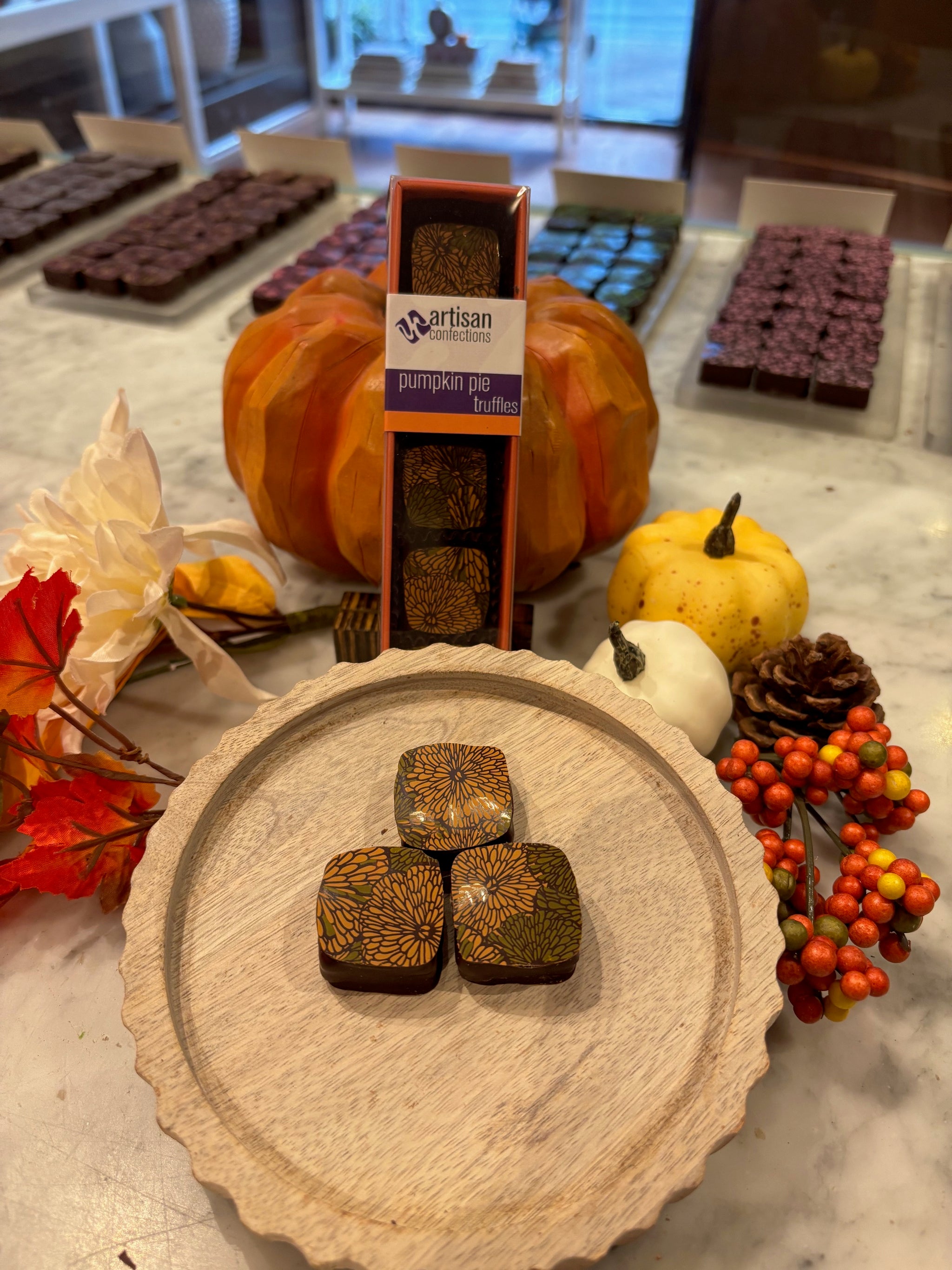 Pumpkin Pie Truffles